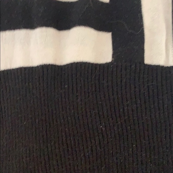 Black & White Striped Sweater - Picture 3 of 5